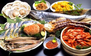 北海道 網走水産の海鮮丼